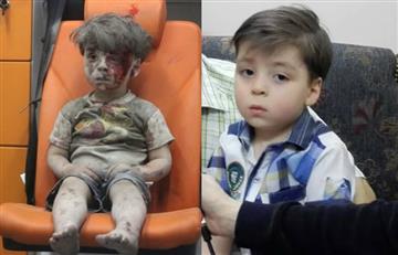 Omran: Así está ahora el niño sirio que se convirtió en símbolo del horror en Siria