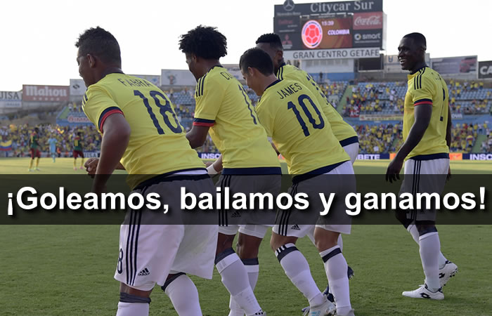Selección Colombia. Foto: AFP