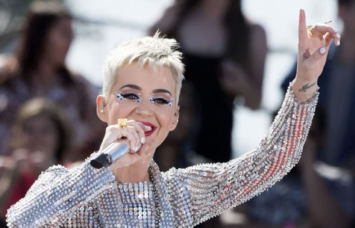 Katy Perry bate récord de seguidores en Twitter. Foto: AFP