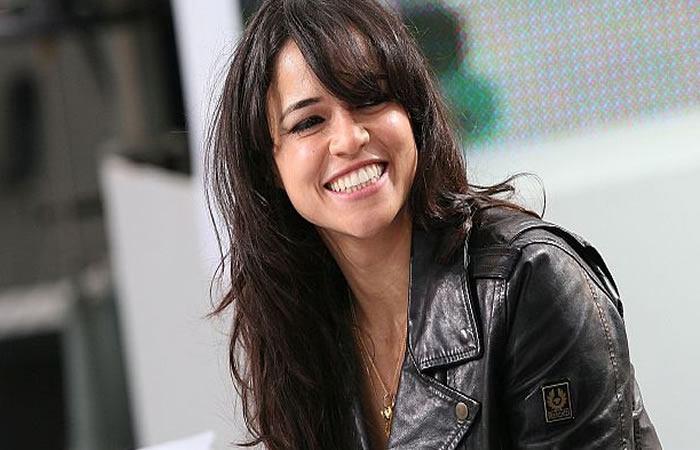 Michelle Rodríguez quien interpreta a 'Letty' en 'Rapido' y furiosos pide destacar a la mujer en la saga de acción. Foto: AFP