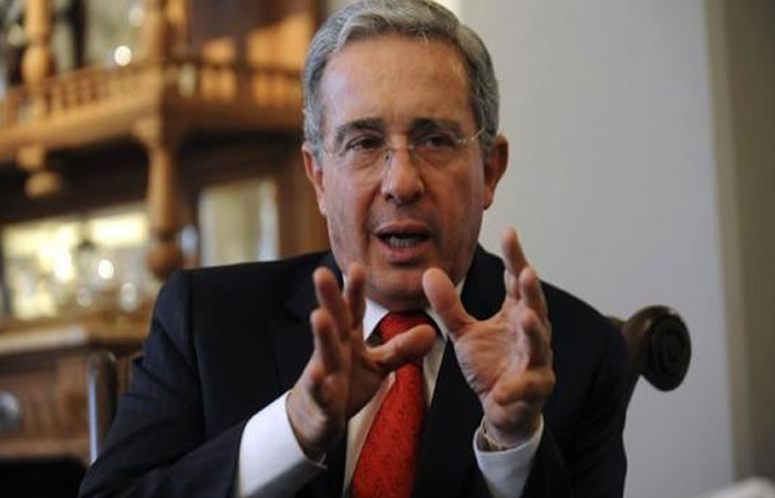 Álvaro Uribe Velez. Foto: AFP