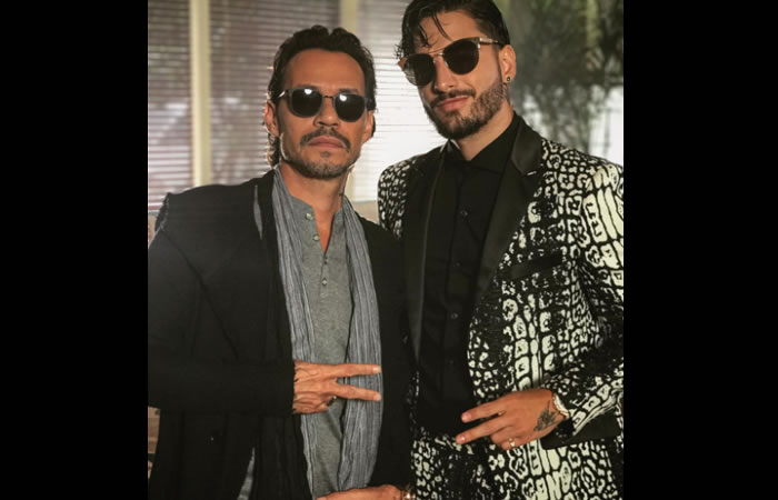 Maluma y Marc Anthony lanza el video de 'Felices los 4'. Foto: Instagram