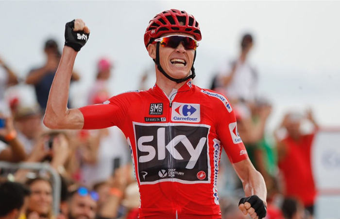 Chris Froome. Foto: Twitter