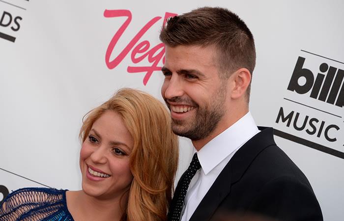 Shakira y Piqué desmienten rumores de separación. Foto: AFP