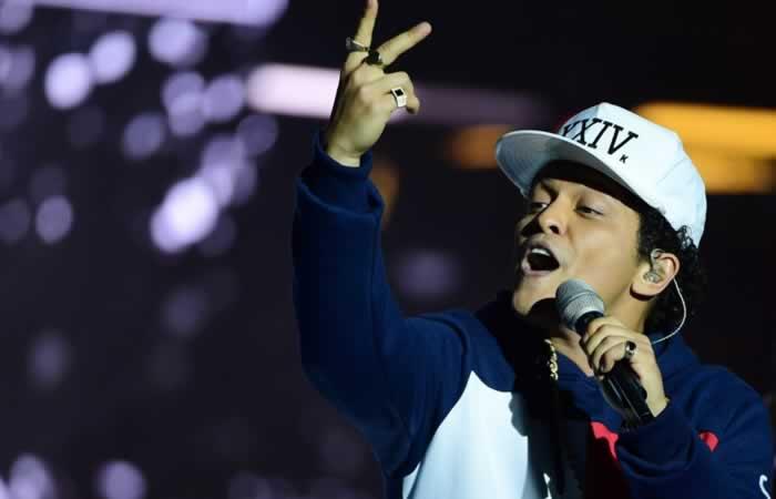 Fecha de venta de boletas para concierto de Bruno Mars en Colombia. Foto: AFP