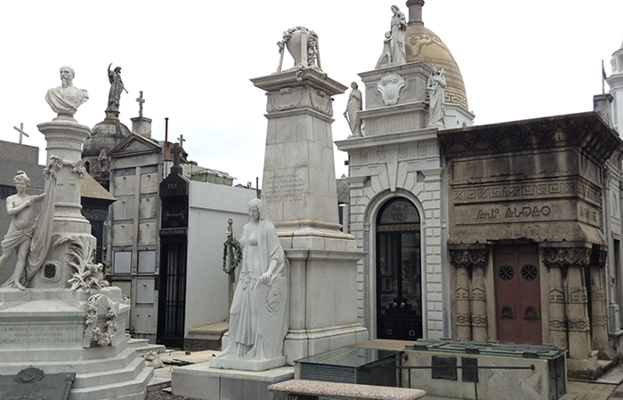 Cementerio de la Recoleta en Buenos Aires. Foto: Interlatin