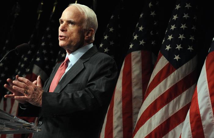 John McCain. Foto: AFP