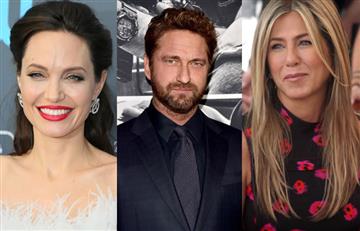 Gerard Butler reveló quién besa mejor ¿Angelina Jolie o Jennifer Aniston?