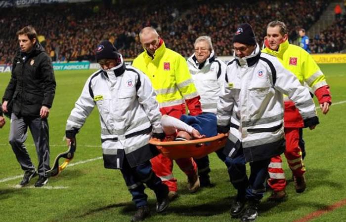 Radamel Falcao sufre lesión. Foto: AFP