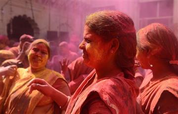 India se llena de color con el tradicional Festival Holi 