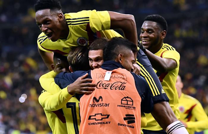 Selección Colombia. Foto: AFP
