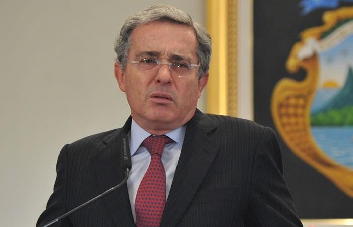 Expresidente y senador Álvaro Uribe Vélez. Foto: AFP