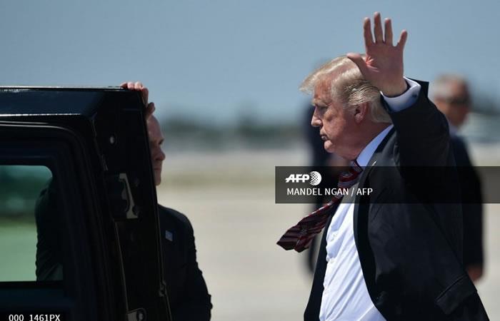 El presidente de EE.UU., Donald Trump. Foto: AFP