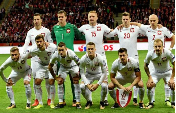 selección de Polonia. Foto: AFP