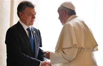 Papa Francisco recibirá en el Vaticano al presidente Santos