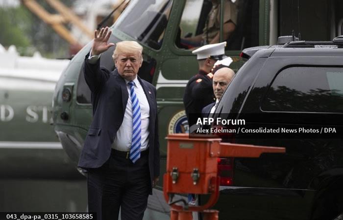 El presidente de los Estados Unidos, Donald J. Trump. Foto: AFP