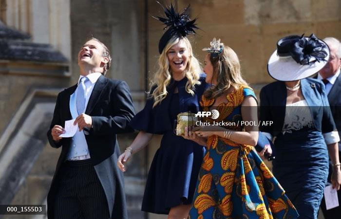 Las exparejas del príncipe Enrique fueron invitadas a la boda real. Foto: AFP