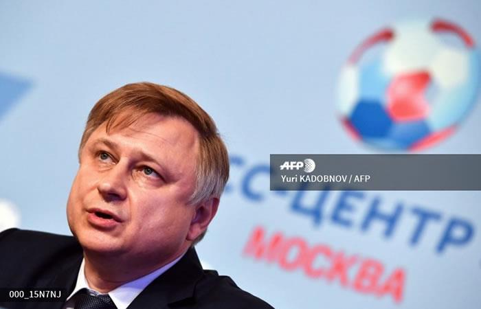 Alexei Lavrishchev, el jefe de seguridad de la Copa Mundial Rusia 2018. Foto: AFP