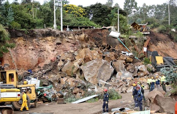 ONU alerta de 3.000 damnificados por sismos en el suroeste de Colombia. Foto: EFE