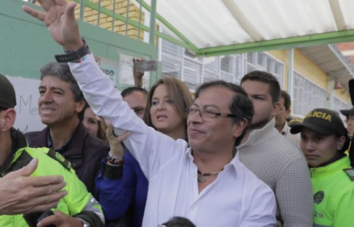 Gustavo Petro, candidato presidencial por la Colombia Humana. Foto: AFP