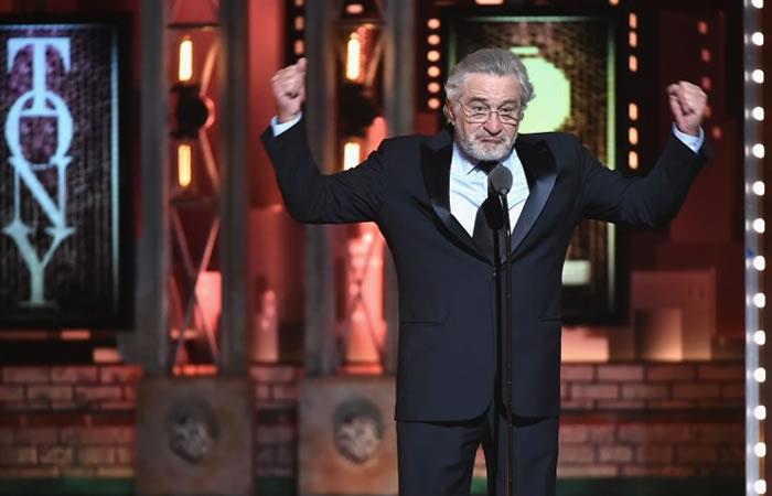 De Niro insultó a Trump en los Premios Tony. Foto: AFP