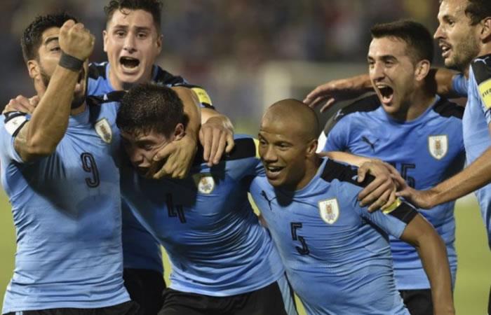 Uruguay busca un cupo en los cuartos de final. Foto: AFP