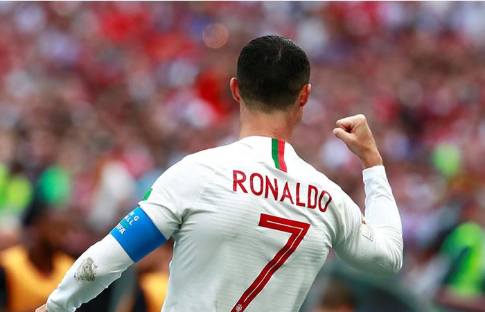 Cristiano Ronaldo llegó a 4 goles en el Mundial. Foto: EFE