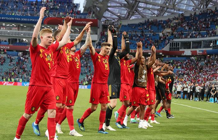 Bélgica y Túnez se enfrentan por tres vitales puntos en Rusia 2018. Foto: EFE