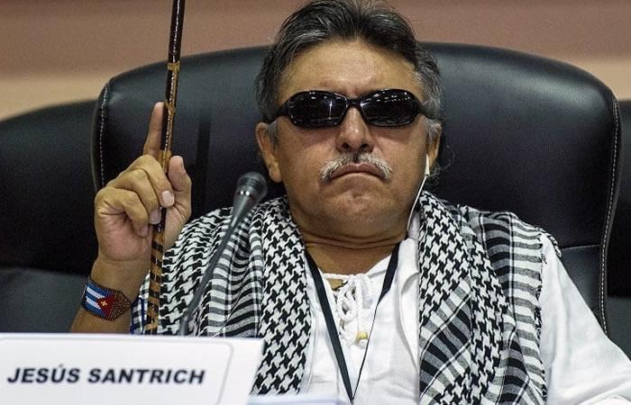 Jesús Santrich, exguerrillero de las FARC. Foto: AFP