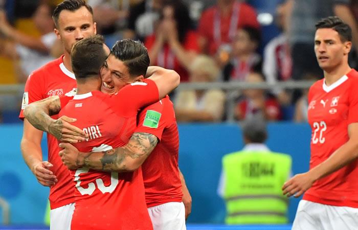 Suiza y Costa Rica se enfrentan en el Mundial de Rusia 2018. Foto: AFP
