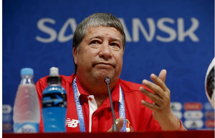 'El Bolillo' Gómez se despidió del Mundial con la selección de Panamá. Foto: EFE