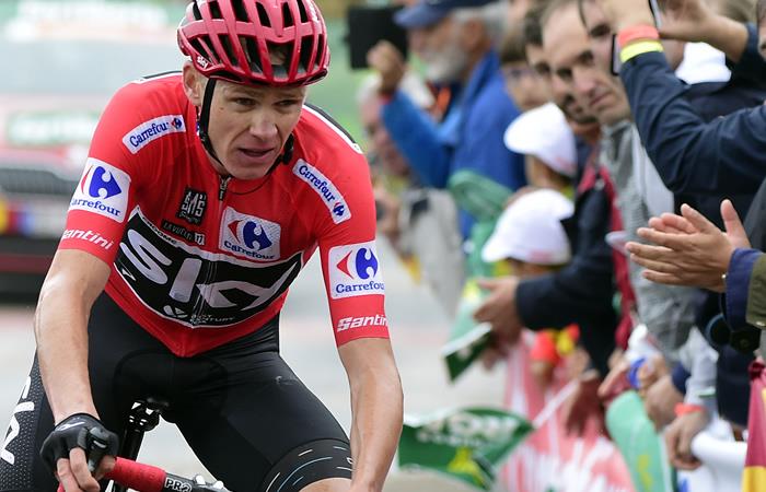 Chris Froome recibió duras críticas de una leyenda del ciclismo. Foto: AFP