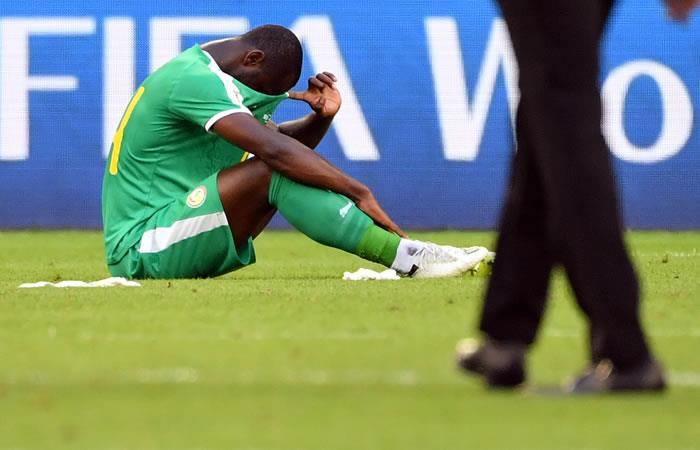 Senegal es el primer equipo eliminado por las tarjetas amarillas. Foto: AFP