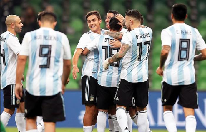 Argentina y Francia se medirán en los octavos de final. Foto: EFE