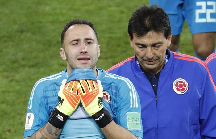Así se despidieron los jugadores de la selección Colombia del Mundial de Rusia 2018. Foto: EFE