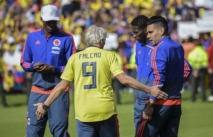 Así fue el recibimiento de la selección Colombia en Bogotá luego de su participación en el Mundial de Rusia 2018. Foto: AFP