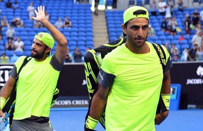 Cabal y Farah en la siguiente fase de Wimbledon. Foto: AFP