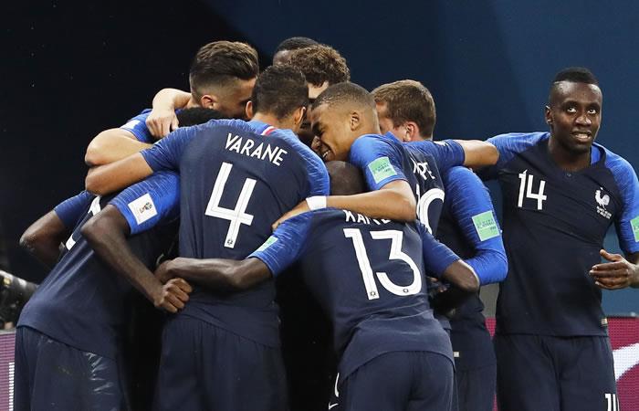 Francia a la final del Mundial de Rusia 2018. Foto: EFE