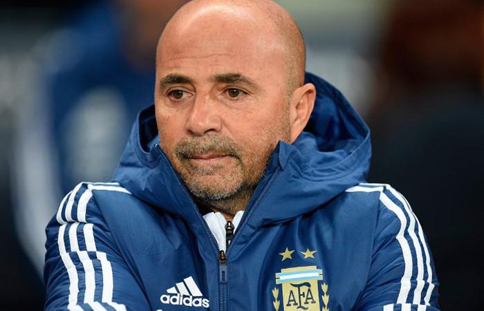 Sampaoli deja de ser entrenador de la selección argentina. Foto: AFP