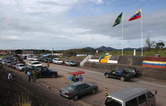 Brasil cerró la frontera. Foto: EFE