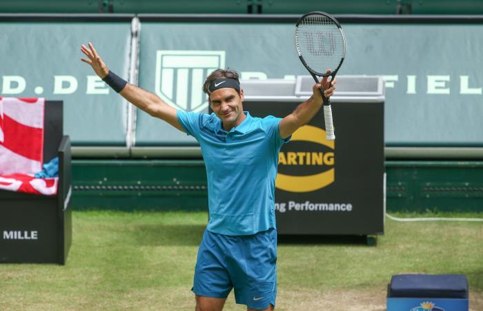 Roger Federer, uno de los mejores tenistas del mundo. Foto: AFP