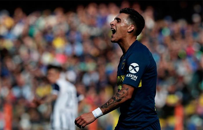 Boca Juniors le ganó a Talleres Córdoba. Foto: AFP
