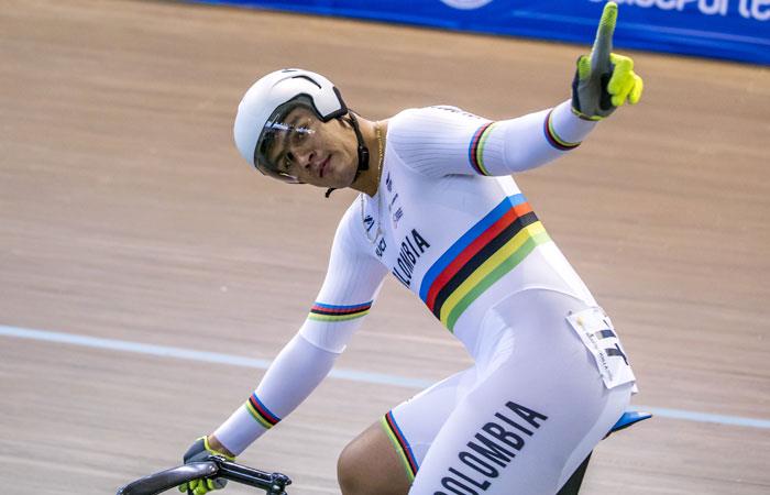 Fabián Puerta, ciclista colombiano sancionado por dopaje. Foto: AFP