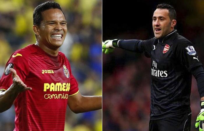 Carlos Bacca y David Ospina están muy cerca de firmar con sus nuevos clubes. Foto: AFP