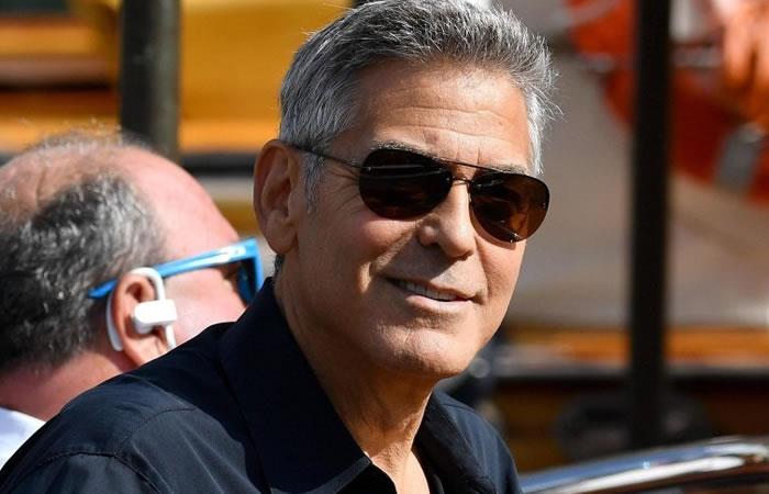 George Clooney lidera la lista. Foto: EFE