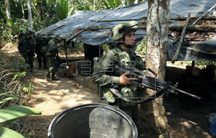 El operativo se realizó en el Chocó. Foto: EFE