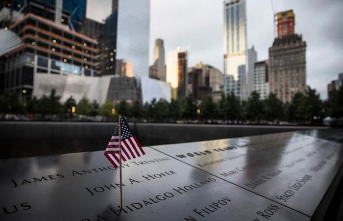Nueva York recuerda a las víctimas del 11S diecisiete años después. Foto: AFP