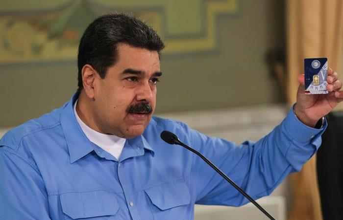 Nicolás Maduro insiste en que en Venezuela no pasa nada. Foto: EFE