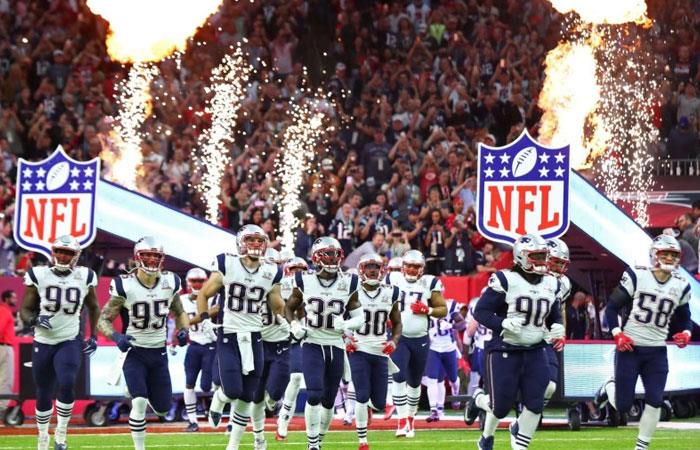 El vigente campeón de la NFL es el equipo New England Patriots. Foto: AFP
