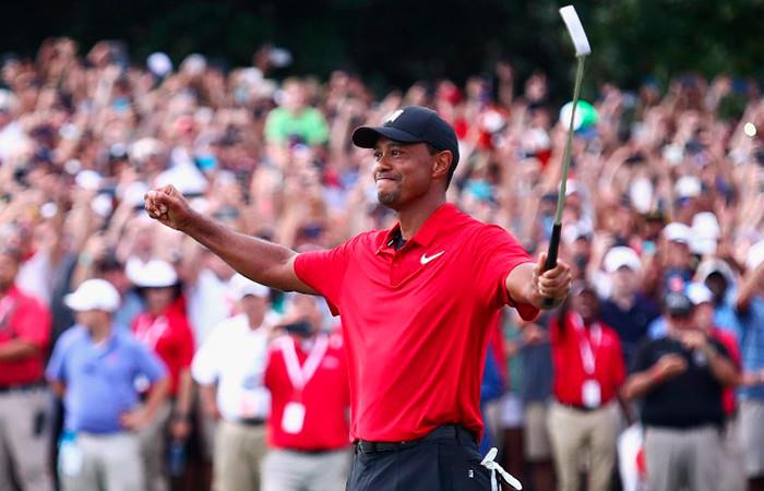 Tiger Woods gana el Tour Championship. Foto: AFP